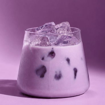 Ube latte freddo di Ube Nolia