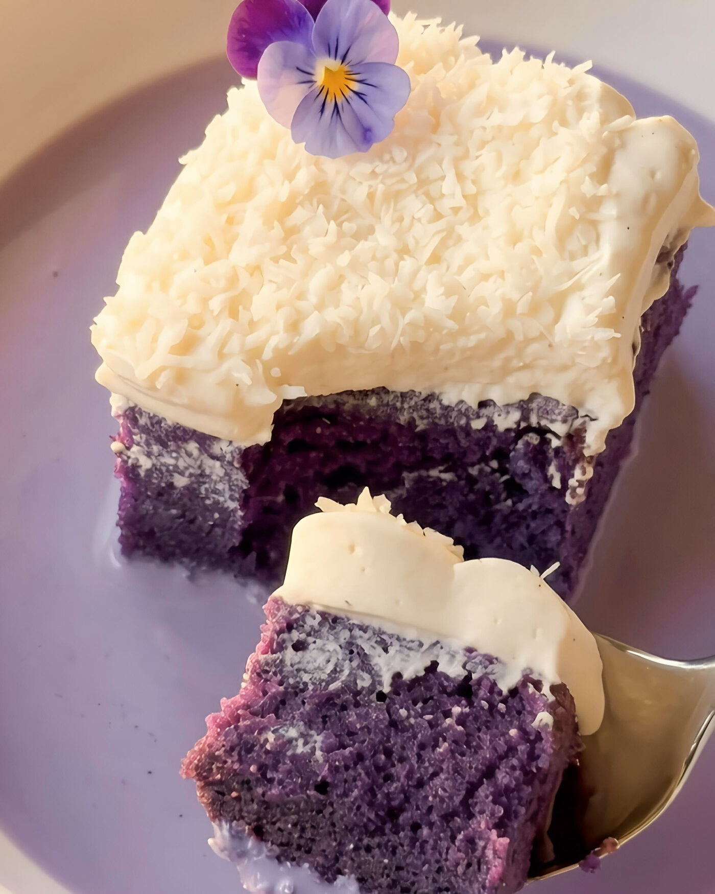 La Migliore Torta Ube Cocco Tres Leches