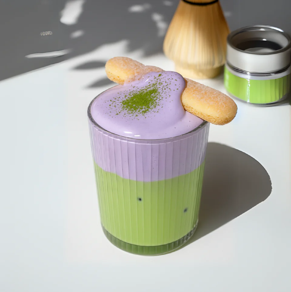 Ricetta Matcha Ube Latte