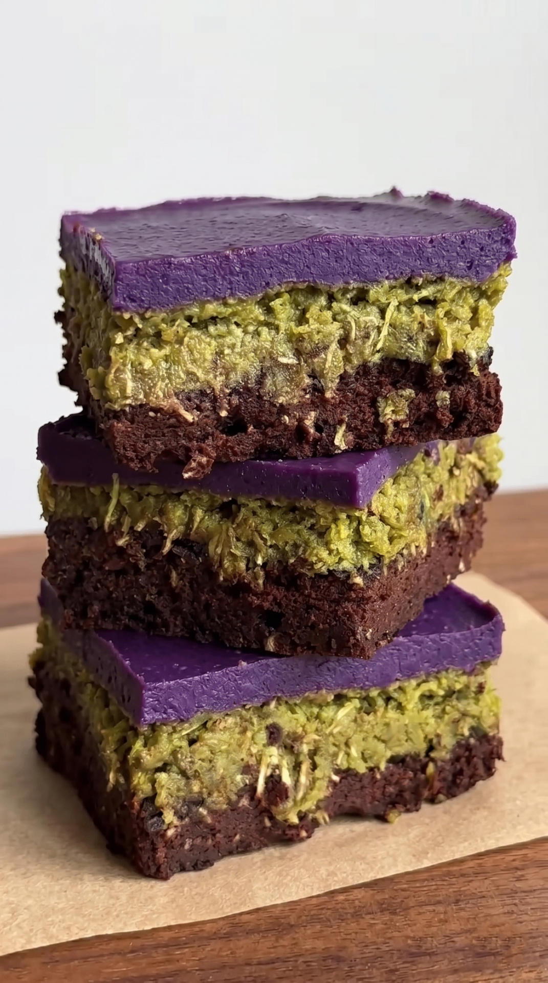 Ube Dubai Chocolate Brownie Bars: Ricetta virale Pistachio Kataifi