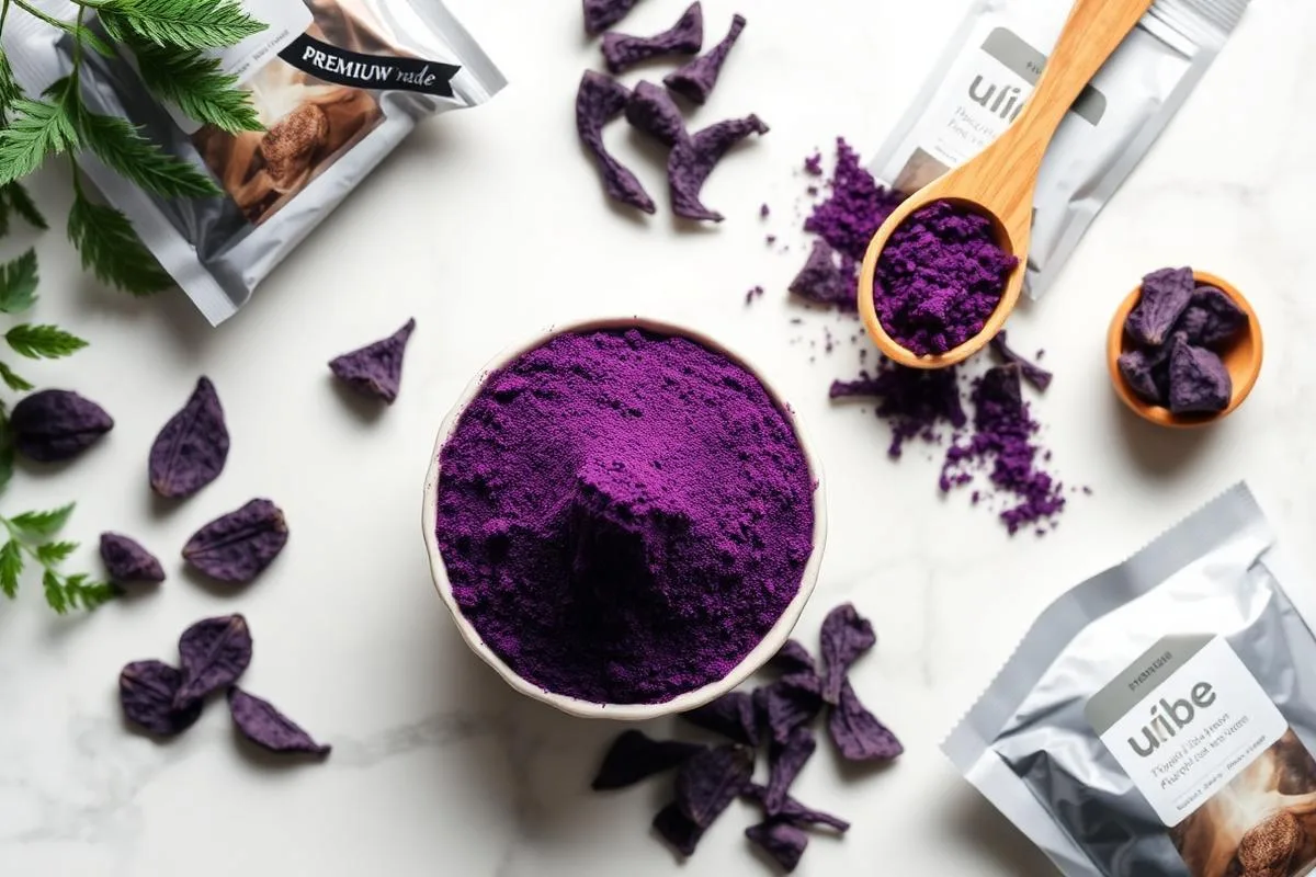 Fornitore all'ingrosso di ube – polvere di ube sfuso dalle Filippine, igname viola naturale per uso alimentare | UBE NOLIA®