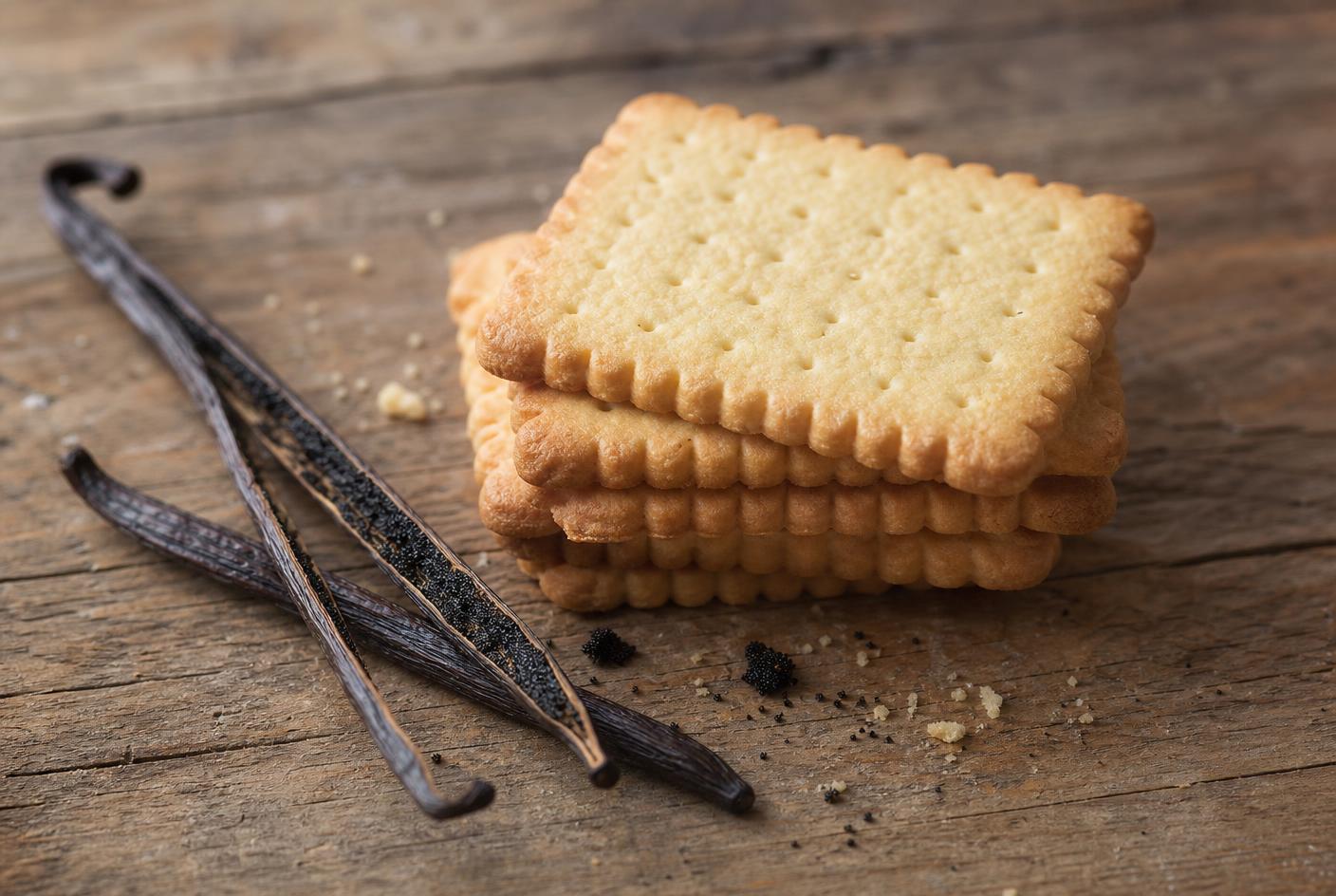 Biscotti al burro e baccelli di vaniglia: il gusto vanigliato e biscottato dell'ube | Ube Nolia