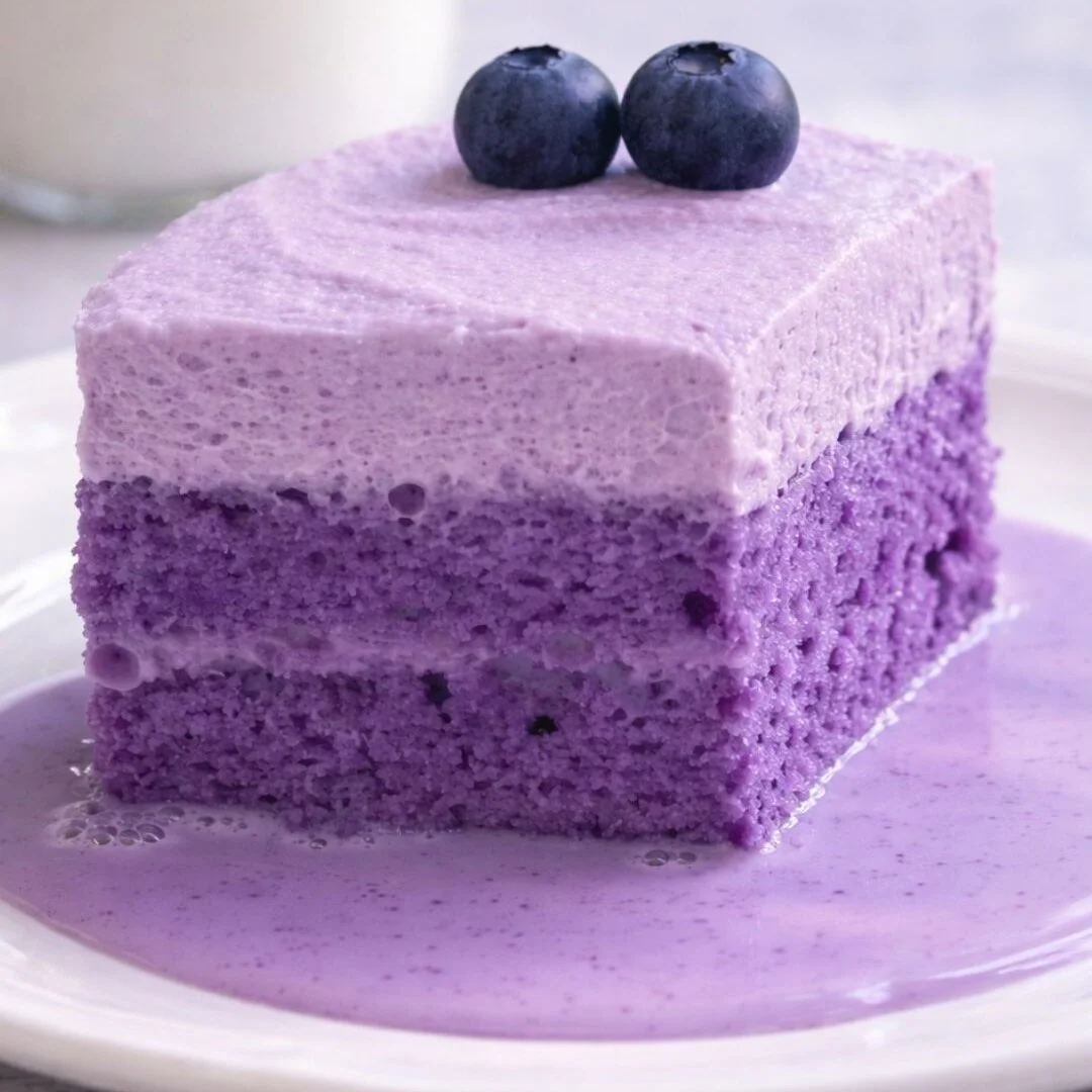 Torta Ube tres leches – ricetta torta viola con tre latti | Ube Nolia